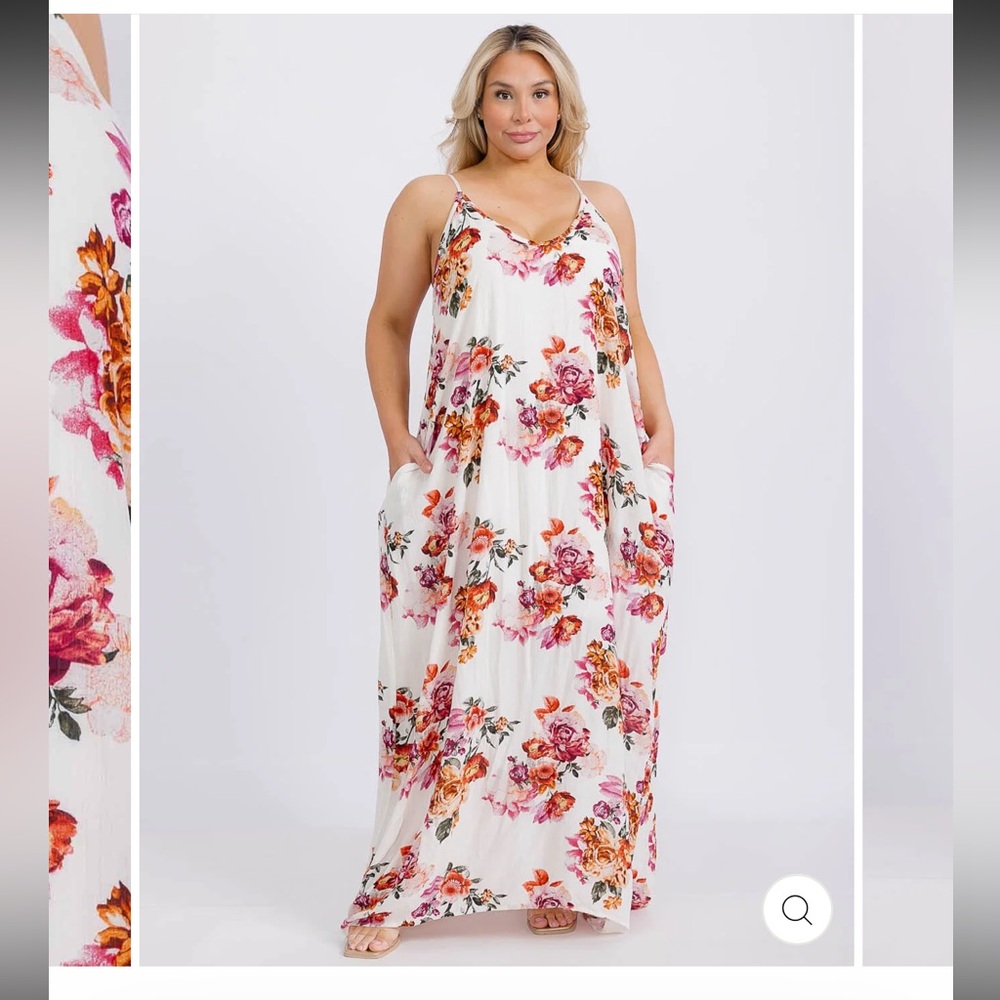 Floral Maxi Dress NWT
